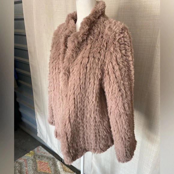 Women's Heartloom Aria Faux Fur Jacket - Sz. L - MSRP $219 - Picture 8 of 8